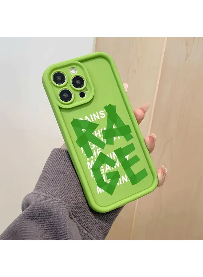Green iPhone 12 Pro Max Corundum Case Premium Drop Protection - Image 4